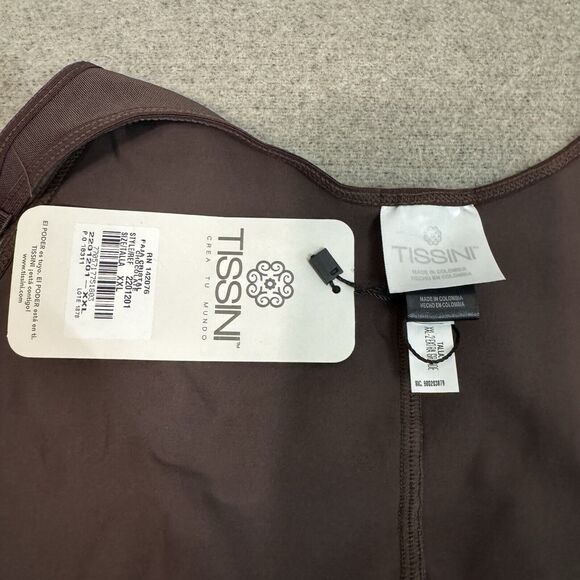Tissini Faja Cristal XXL Brown Colombian Shapewear Smoothing Post Op Compression - Picture 6 of 10
